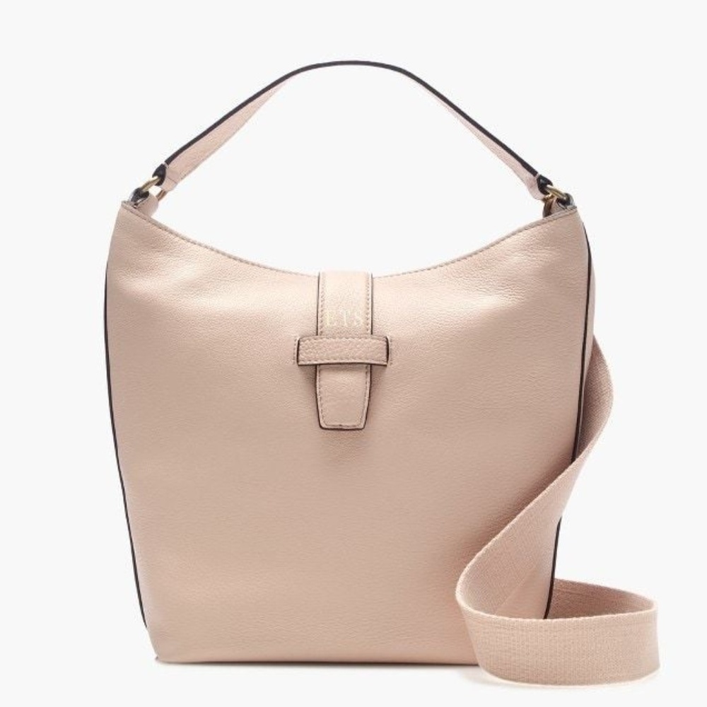 NWT J. Crew Signet Hobo Bag in‎ Italian Leather